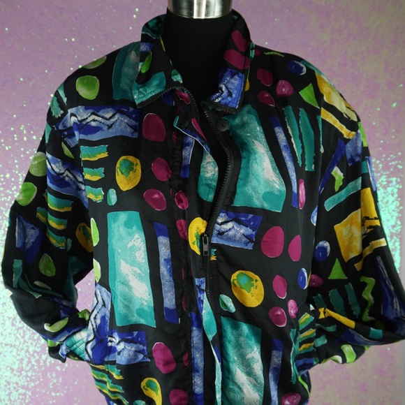 Vintage 80’s-90’s windbreaker - Picture 2 of 3
